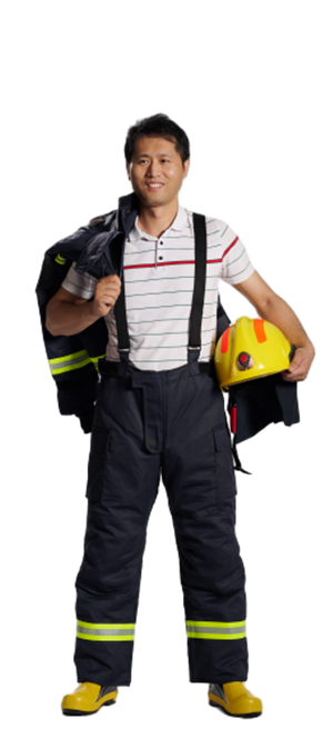 Fireman turnout gear/ Fire suit ZFMH -JP D